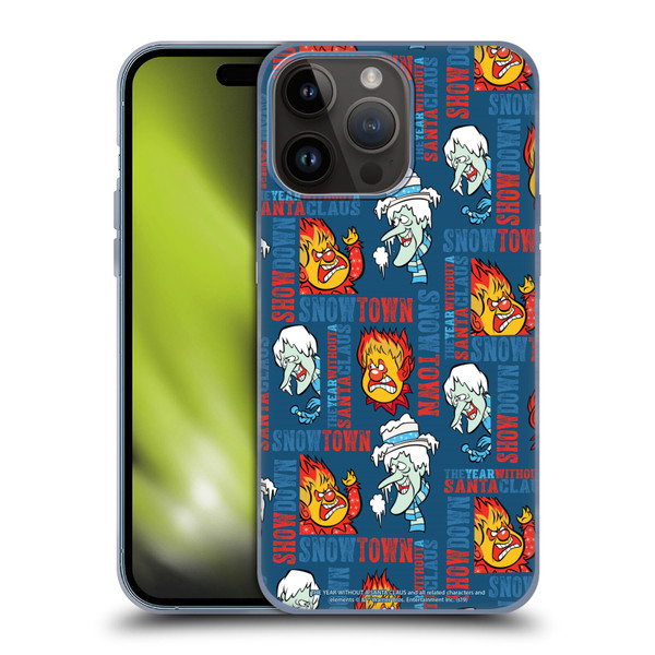 The Year Without A Santa Claus Character Art Snowtown Soft Gel Case for Apple iPhone 15 Pro Max