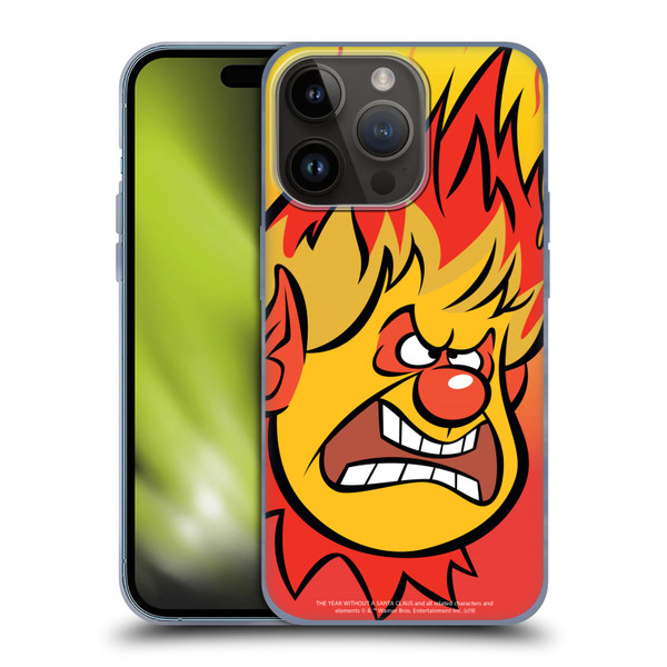 The Year Without A Santa Claus Character Art Heat Miser Soft Gel Case for Apple iPhone 15 Pro