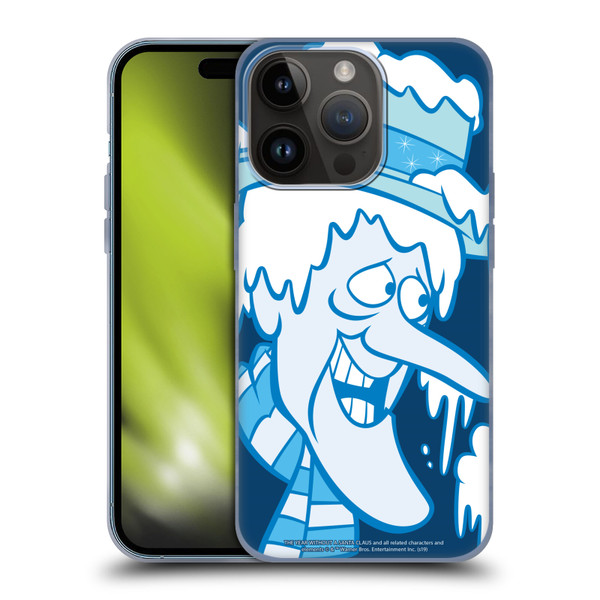 The Year Without A Santa Claus Character Art Snow Miser Soft Gel Case for Apple iPhone 15 Pro