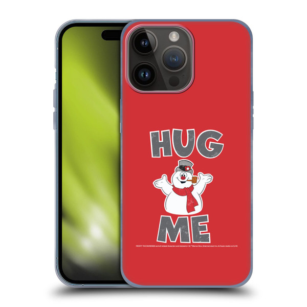 Frosty the Snowman Movie Key Art Hug Me Soft Gel Case for Apple iPhone 15 Pro Max