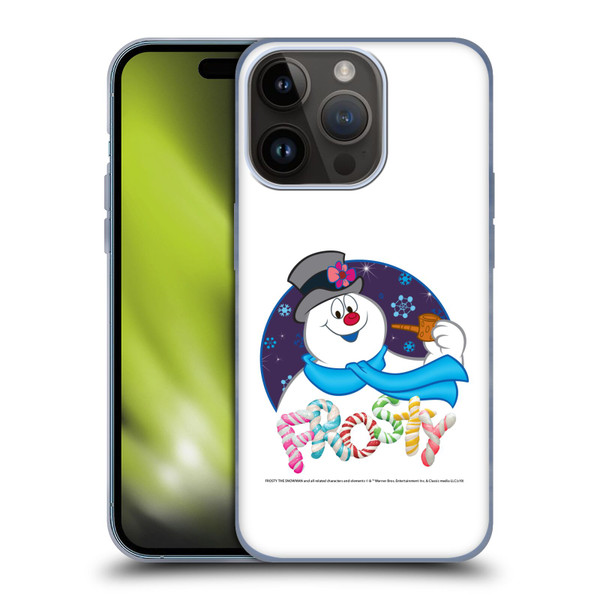 Frosty the Snowman Movie Key Art Frosty Soft Gel Case for Apple iPhone 15 Pro