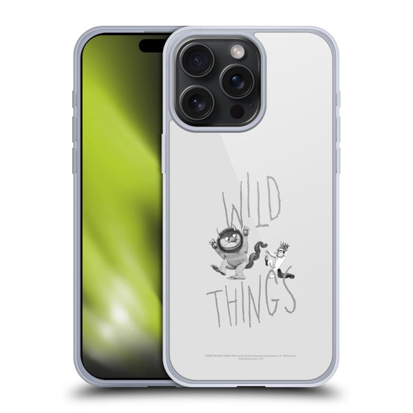 Where the Wild Things Are Literary Graphics Wild Thing Soft Gel Case for Apple iPhone 15 Pro Max