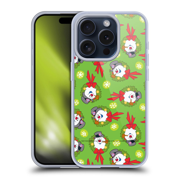 Frosty the Snowman Movie Patterns Pattern 5 Soft Gel Case for Apple iPhone 15 Pro