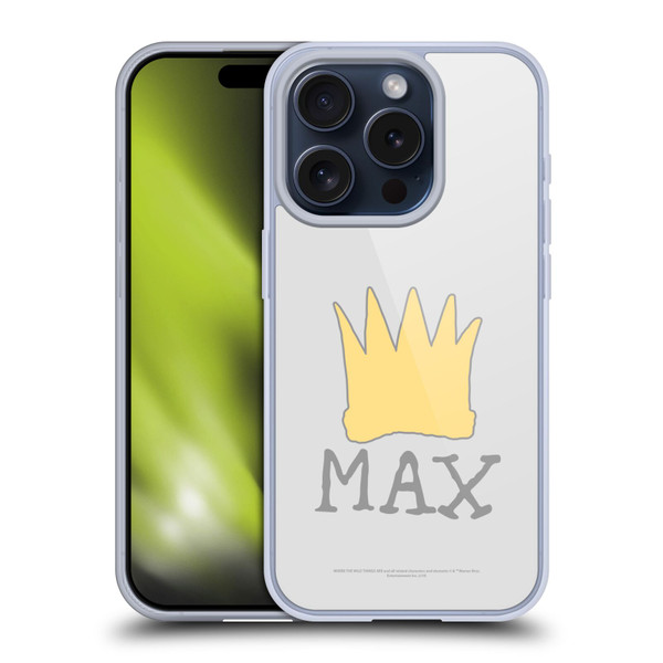Where the Wild Things Are Literary Graphics Max Soft Gel Case for Apple iPhone 15 Pro