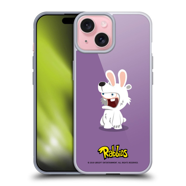 Rabbids Costumes Polar Bear Soft Gel Case for Apple iPhone 15
