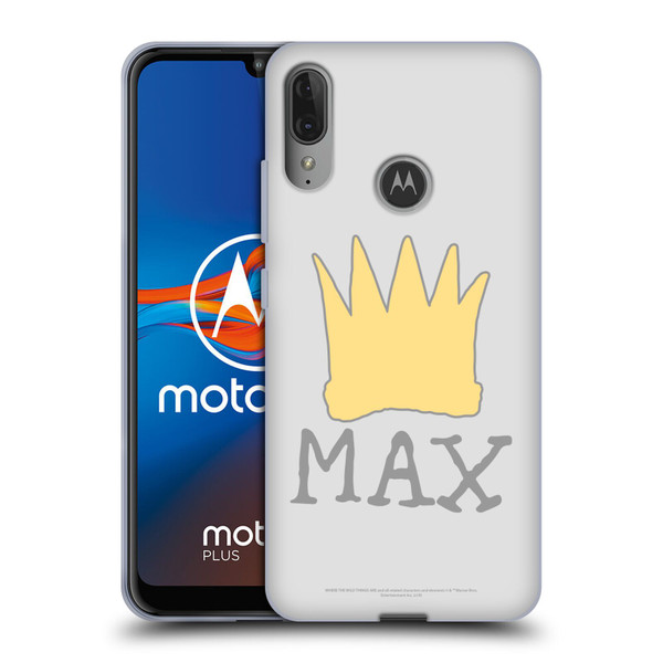 Where the Wild Things Are Literary Graphics Max Soft Gel Case for Motorola Moto E6 Plus