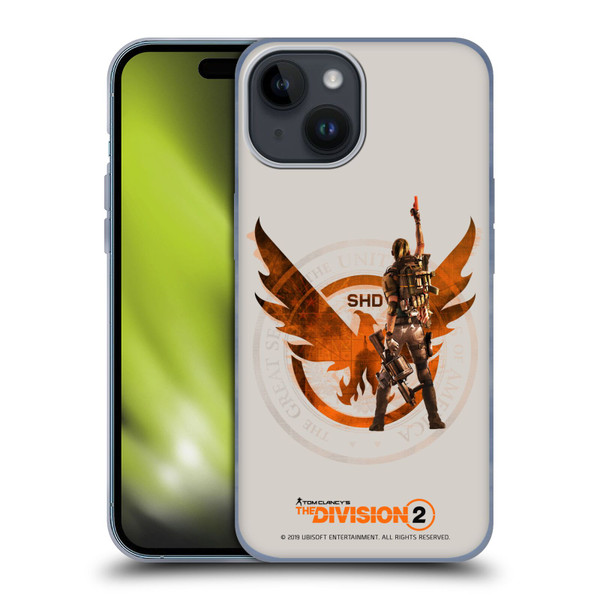 Tom Clancy's The Division 2 Characters Female Agent 2 Soft Gel Case for Apple iPhone 15