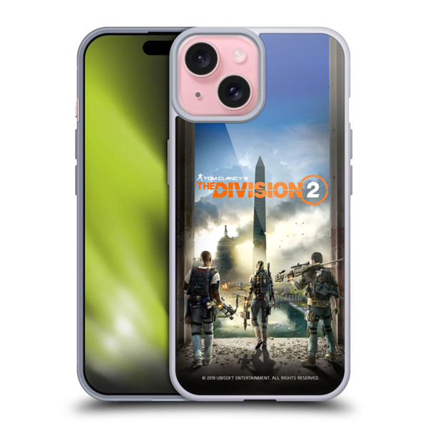 Tom Clancy's The Division 2 Characters Key Art Soft Gel Case for Apple iPhone 15