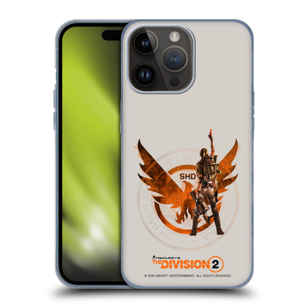 Tom Clancy's The Division 2 Characters Female Agent 2 Soft Gel Case for Apple iPhone 15 Pro Max