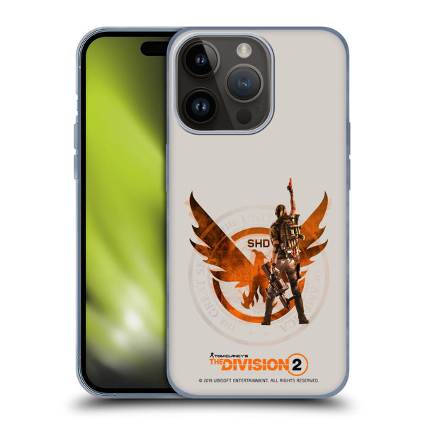 Tom Clancy's The Division 2 Characters Female Agent 2 Soft Gel Case for Apple iPhone 15 Pro