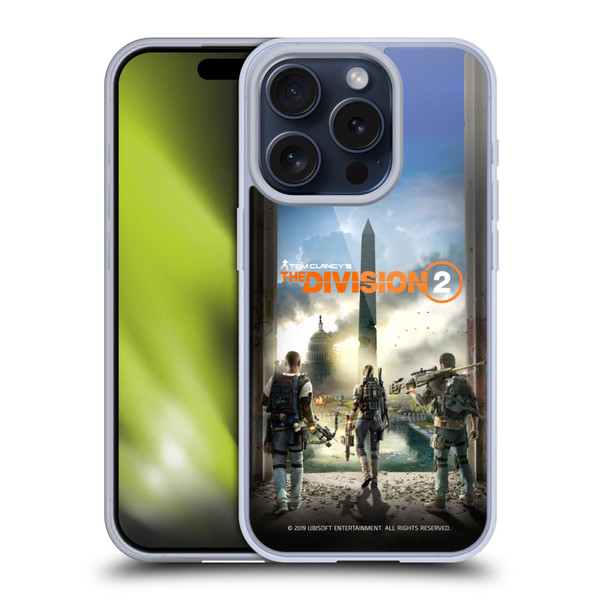 Tom Clancy's The Division 2 Characters Key Art Soft Gel Case for Apple iPhone 15 Pro