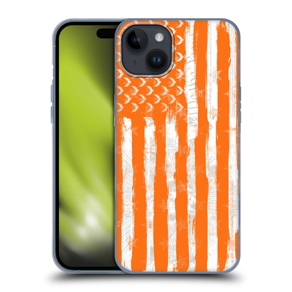 Tom Clancy's The Division 2 Key Art American Flag Soft Gel Case for Apple iPhone 15 Plus