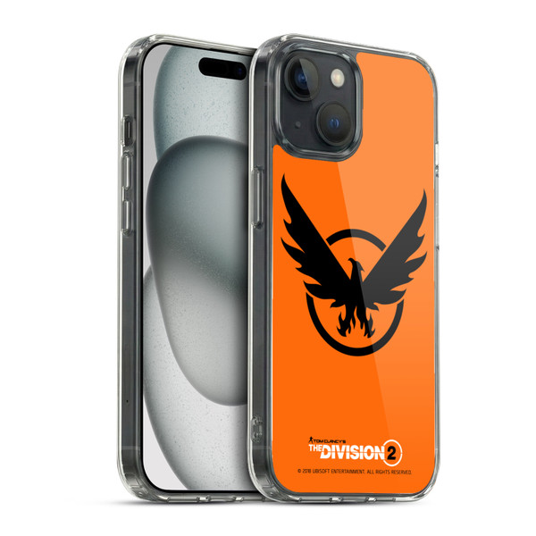 Tom Clancy's The Division 2 Logo Art Phoenix 2 Soft Gel Case for Apple iPhone 15 & MagSafe