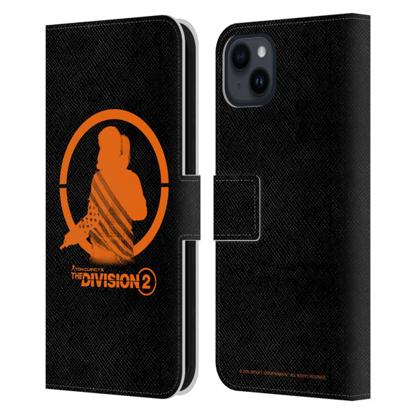 Tom Clancy's The Division 2 Characters Female Agent Leather Book Wallet Case Cover For Apple iPhone 15 Plus