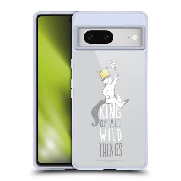 Where the Wild Things Are Literary Graphics King Soft Gel Case for Google Pixel 7