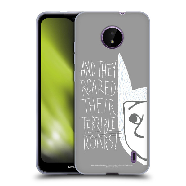 Where the Wild Things Are Literary Graphics Terrible Roars Soft Gel Case for Nokia C10 / C20