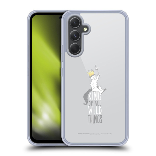 Where the Wild Things Are Literary Graphics King Soft Gel Case for Samsung Galaxy A54 5G