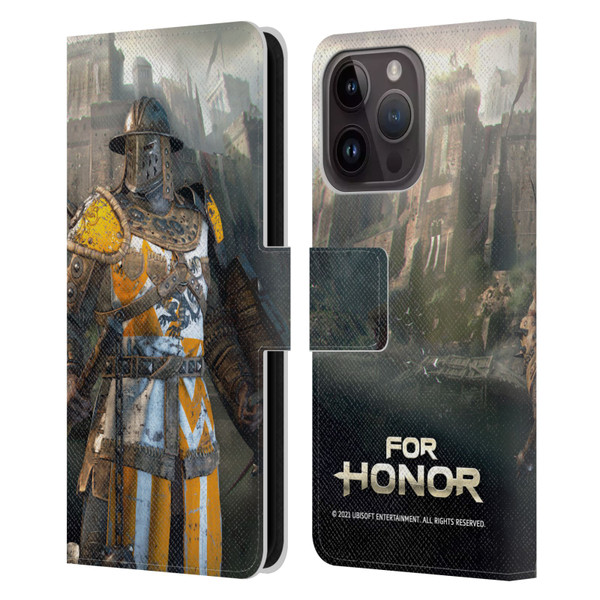 For Honor Characters Conqueror Leather Book Wallet Case Cover For Apple iPhone 15 Pro