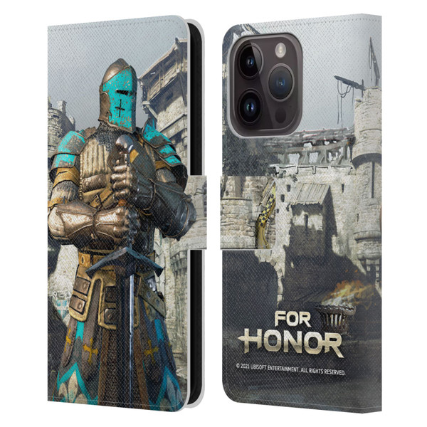 For Honor Characters Warden Leather Book Wallet Case Cover For Apple iPhone 15 Pro