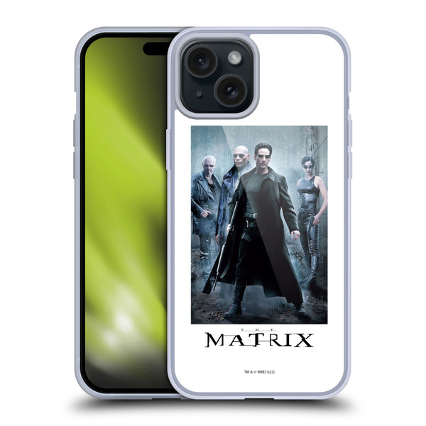 The Matrix Key Art Group 1 Soft Gel Case for Apple iPhone 15 Plus