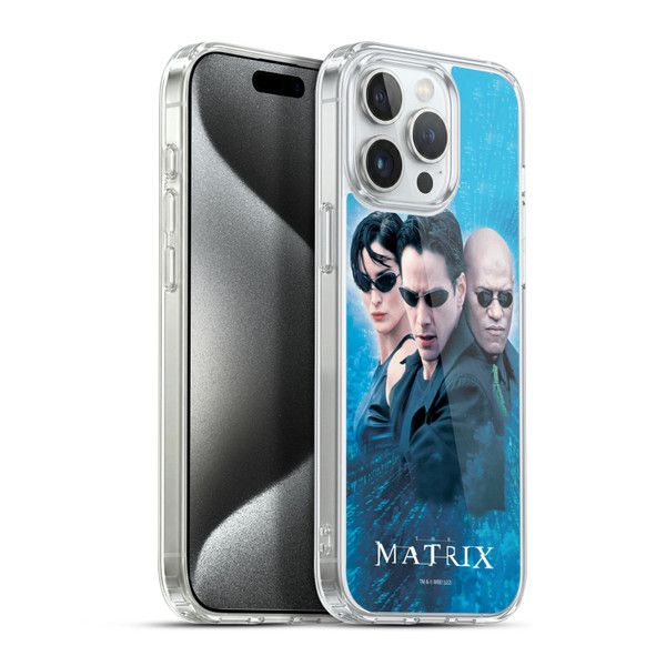 The Matrix Key Art Group 3 Soft Gel Case for Apple iPhone 15 Pro Max & MagSafe