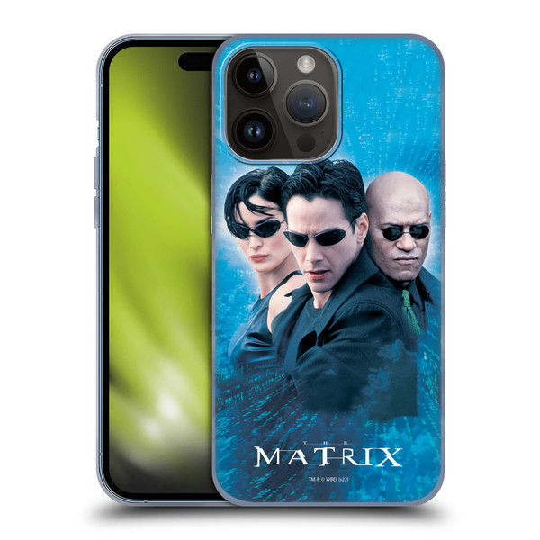 The Matrix Key Art Group 3 Soft Gel Case for Apple iPhone 15 Pro Max