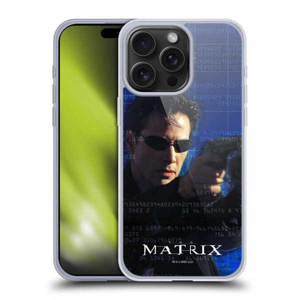 The Matrix Key Art Neo 1 Soft Gel Case for Apple iPhone 15 Pro Max