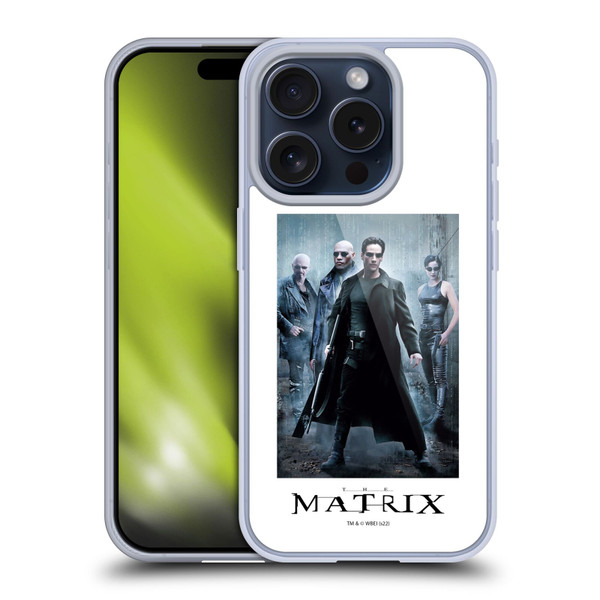 The Matrix Key Art Group 1 Soft Gel Case for Apple iPhone 15 Pro
