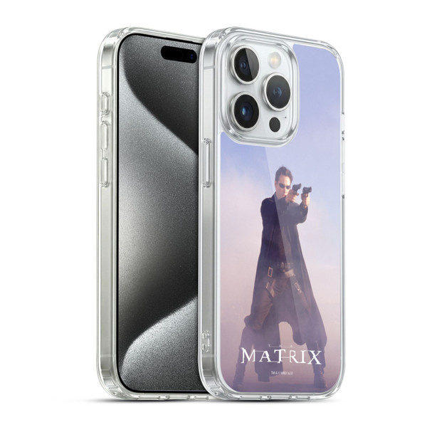 The Matrix Key Art Neo 2 Soft Gel Case for Apple iPhone 15 Pro & MagSafe