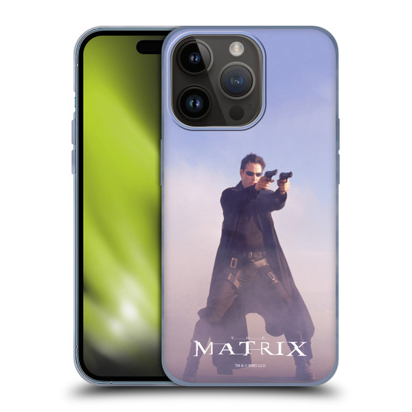 The Matrix Key Art Neo 2 Soft Gel Case for Apple iPhone 15 Pro