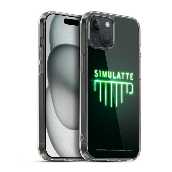 The Matrix Resurrections Key Art Simulatte Soft Gel Case for Apple iPhone 15 Plus & MagSafe