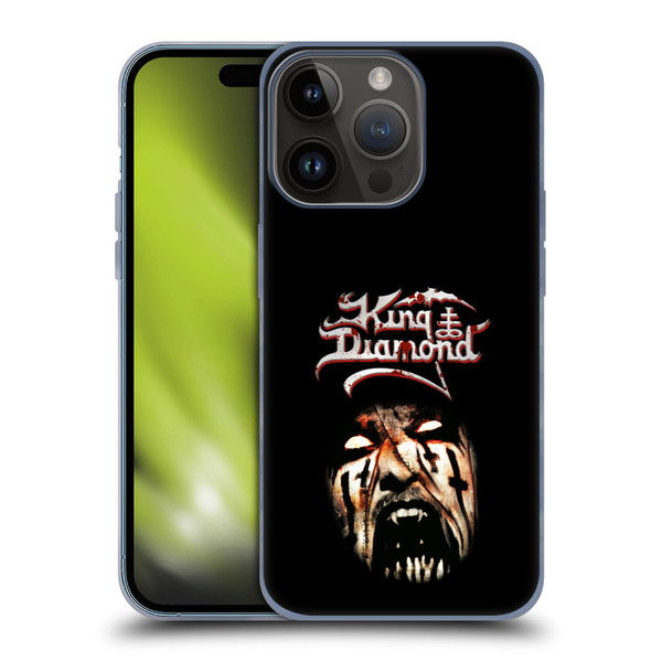 King Diamond Poster Puppet Master Face Soft Gel Case for Apple iPhone 15 Pro