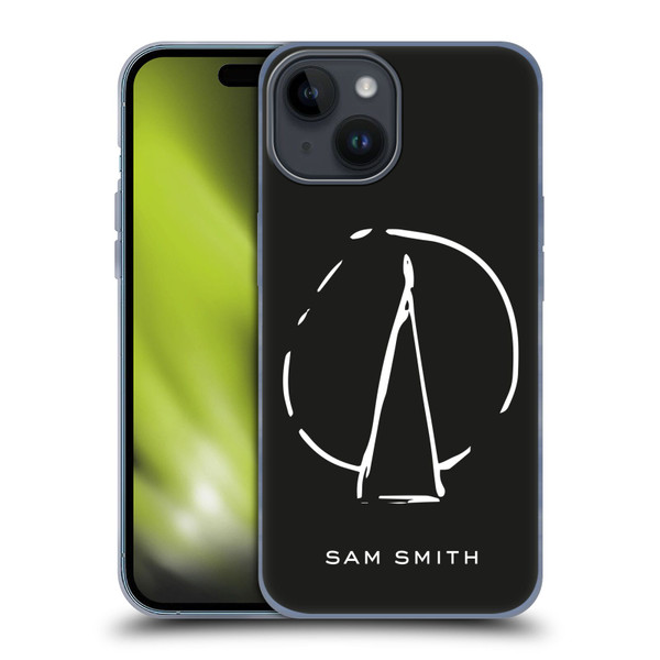 Sam Smith Art Wedge Soft Gel Case for Apple iPhone 15