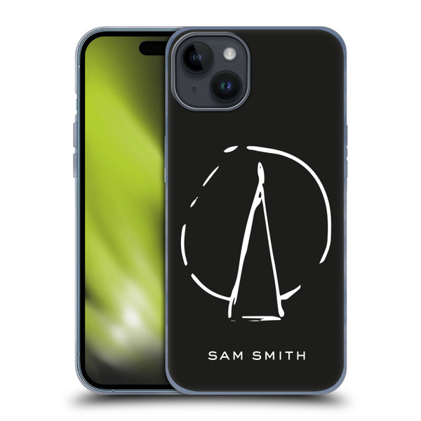 Sam Smith Art Wedge Soft Gel Case for Apple iPhone 15 Plus