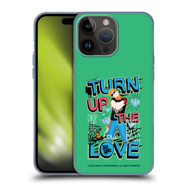 Just Dance Artwork Compositions Drop The Beat Soft Gel Case for Apple iPhone 15 Pro Max