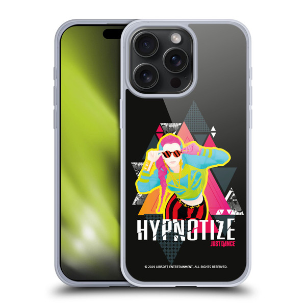 Just Dance Artwork Compositions Hypnotize Soft Gel Case for Apple iPhone 15 Pro Max
