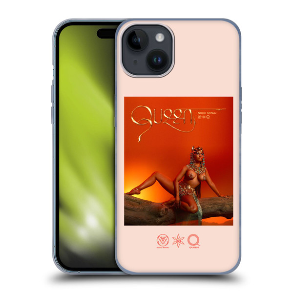 Nicki Minaj Album Queen Soft Gel Case for Apple iPhone 15 Plus