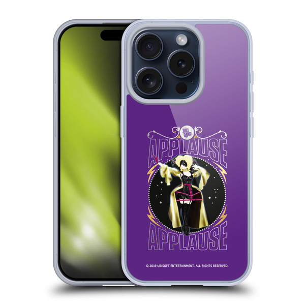 Just Dance Artwork Compositions Applause Soft Gel Case for Apple iPhone 15 Pro