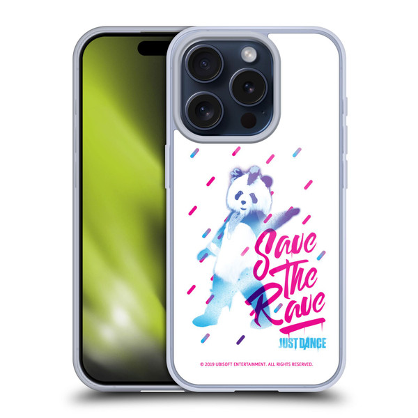 Just Dance Artwork Compositions Save The Rave Soft Gel Case for Apple iPhone 15 Pro