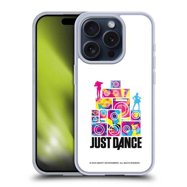 Just Dance Artwork Compositions Silhouette 5 Soft Gel Case for Apple iPhone 15 Pro