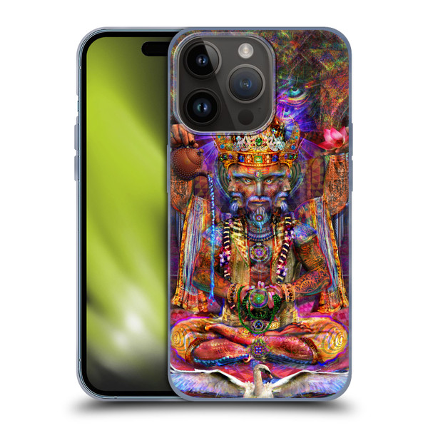 Jumbie Art Gods and Goddesses Brahma Soft Gel Case for Apple iPhone 15 Pro