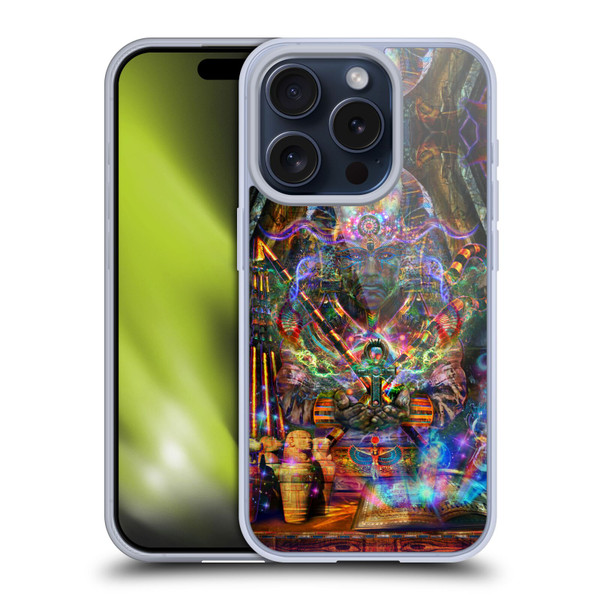 Jumbie Art Gods and Goddesses Osiris Soft Gel Case for Apple iPhone 15 Pro