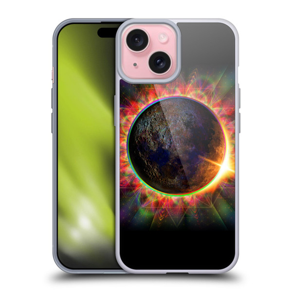 Jumbie Art Visionary Eclipse Soft Gel Case for Apple iPhone 15