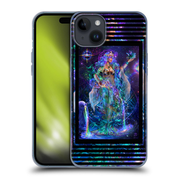 Jumbie Art Visionary Aquarius Soft Gel Case for Apple iPhone 15 Plus