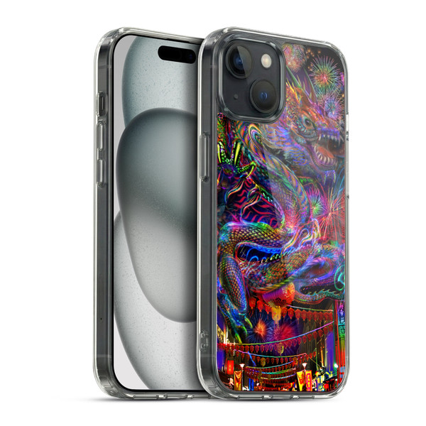 Jumbie Art Visionary Dragon Soft Gel Case for Apple iPhone 15 Plus & MagSafe