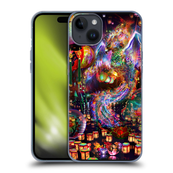 Jumbie Art Visionary Phoenix Soft Gel Case for Apple iPhone 15 Plus