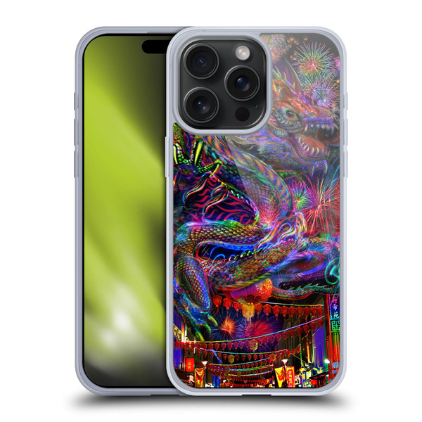 Jumbie Art Visionary Dragon Soft Gel Case for Apple iPhone 15 Pro Max