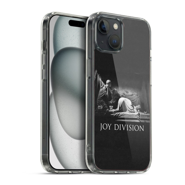 Joy Division Graphics Closer Soft Gel Case for Apple iPhone 15 Plus & MagSafe