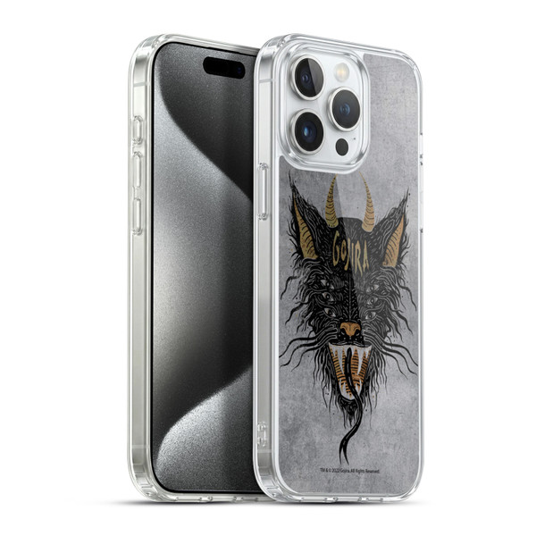 Gojira Graphics Six-Eyed Beast Soft Gel Case for Apple iPhone 15 Pro Max & MagSafe