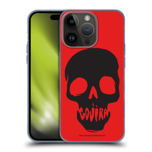 Gojira Graphics Skull Mouth Soft Gel Case for Apple iPhone 15 Pro